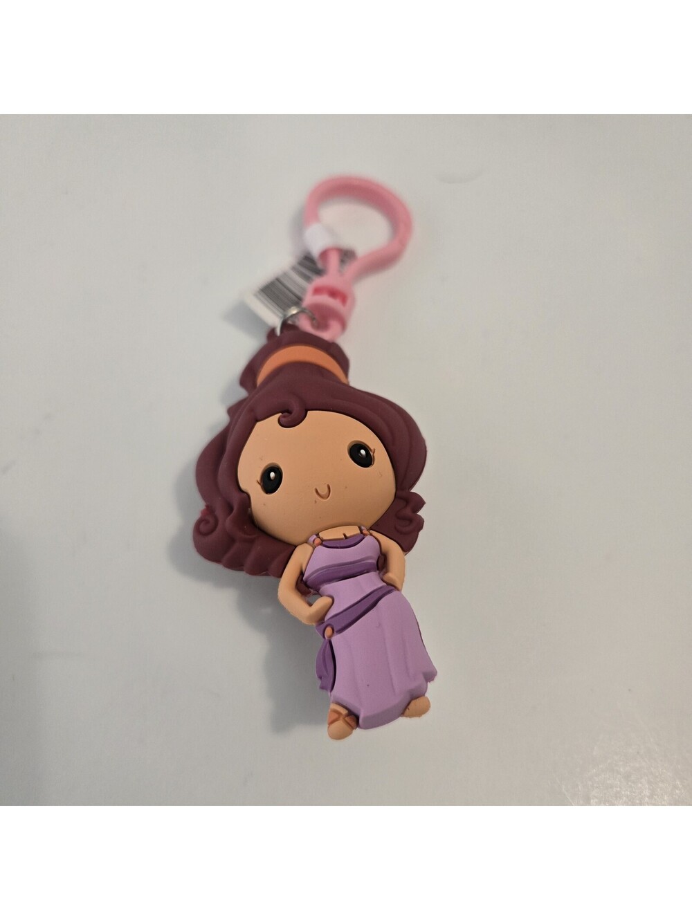 Disney Hercules Megara Meg Bag Clip Series 58 Key Chain Monogram Girl Power NEW